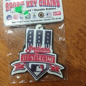 NWT Vintage Cleveland Indians 1997 All Star Game Keychain